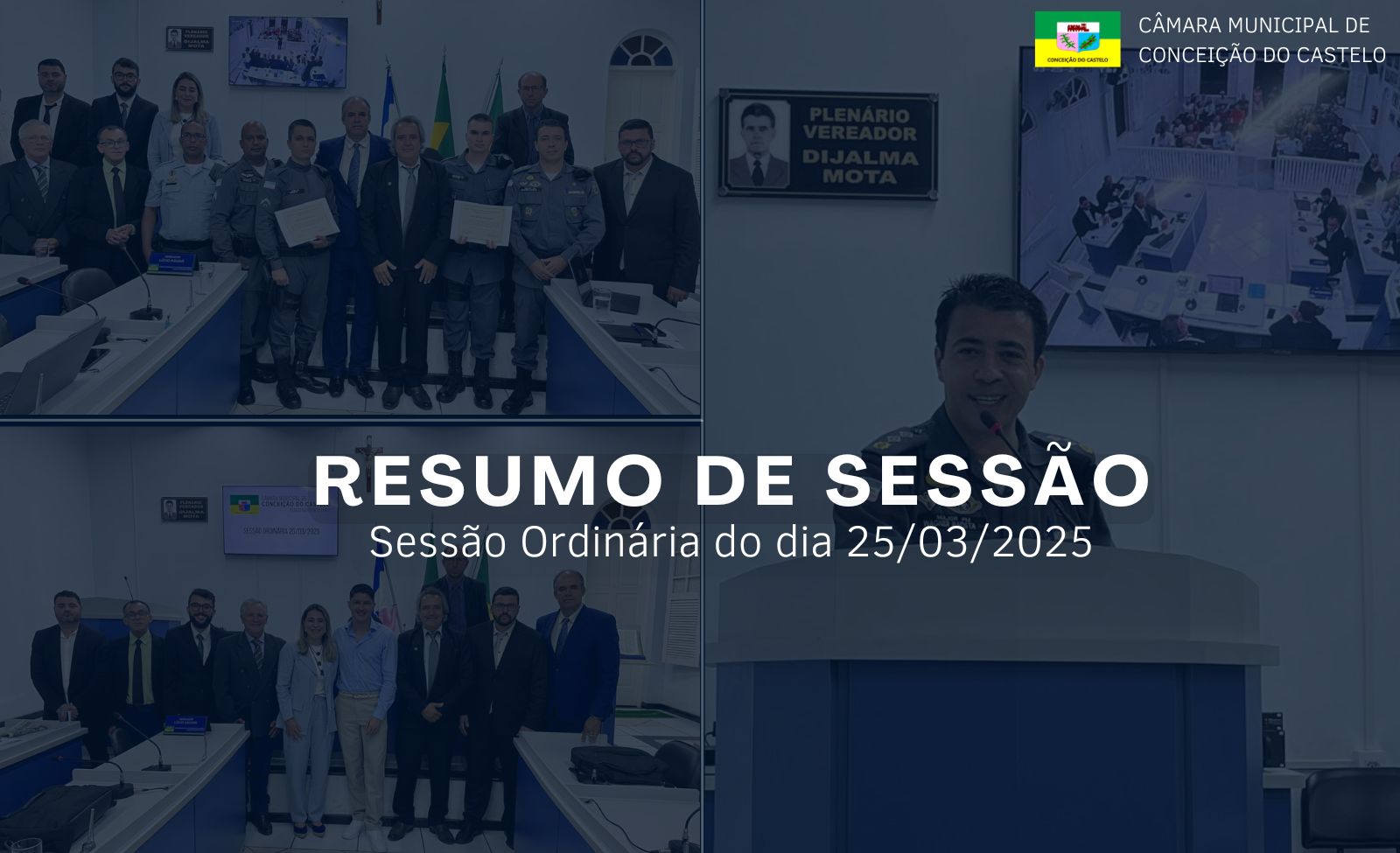 Resumo da 4ª Sessão Ordinária do mês de março de 2025
